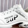 Zapatos Deportivos de Plataforma de Moda Trendy para Hombre Zapatos de Tabla Otoño e Invierno Casuales Ultra Ligeros para Correr Zapatos de Papá Calzado de Una Sola Capa Versátil para Jóvenes
