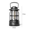 Tiktok outdoor camping light camping light atmosfera barraca luz presente retro lanterna COB iluminação portátil camping luz