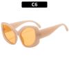 Nuevas gafas de sol elegantes ojo de gato para mujer transfronterizas Europa y Estados Unidos ins populares gafas de sol de moda gafas de sol avanzadas con protección solar