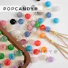 Accesorios para joyería DIY, collares hechos a mano coloridos de agujero grande, accesorios para ropa, accesorios de abalorios hechos a mano, materiales, accesorios de cuentas sueltas
