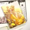 Cuaderno de Cuero Nuevo con Dibujos Animados de Niña Hermosa, Formato 16K, Full-Color, Bloc de Notas para Escribir a Mano de Estudiante