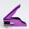 Pinzas de Mano Personalizadas Sello de Acero Portátil de Escritorio Patrón DIY Personalizado Sello de Acero en Relieve Logo en Relieve Sello de Sobres