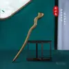 Horquilla de Sándalo Verde para Mujer, Nueva Horquilla de Madera Estilo Antiguo Chinoiserie Dinastía Han Cheongsam, Horquilla de Alto Nivel Estilo Nacional