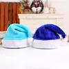 Gorro navideño de felpa corta, gorro navideño para adultos y niños, disfraz de fiesta, suministros de decoración navideña, cantidad mínima de pedido