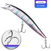 Atacado de fábrica minopa Isca Luya investimento distante suprimentos de equipamento de pesca estilo com 9,7cm/8g/10