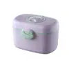 Caja Portátil de Leche en Polvo para Bebé para Salir, Subenvasado, Caja Subenvasada Sellada a Prueba de Humedad, Tanque de Almacenamiento, Caja de Subenvasado para Fideos de Arroz Complementarios