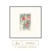 Nueva pintura decorativa de frutas y verduras estilo chino, arte de pared con combinación floral fresca multipanel para casas de huéspedes, hoteles, restaurantes y salones de té