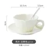 Xícara de café de cerâmica, caneca, xícara para latte art, pequena xícara de café de luxo estilo europeu, 8ml