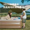 Nuevo Modelo de Cama Inflable con Bomba de Aire Integrada, Esterilla Portátil para Acampar, Colchón Inflable para Exteriores, Venta al por Mayor de Colchones de Aire