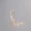 Anillos de Pareja Flor de Verano Infinito, Anillos Nomeolvides para Hombres y Mujeres, Diseño de Nicho, Anillos Frescos y de Alta Gama Estilo Bosque