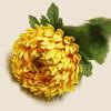 Bola de Flores Artificiais de Luxo Crisântemo Casamento Casa Hotel Arranjo de Flores de Chão Ornamentos Flor Artificial de Galho Único Crisântemo Abacaxi Atacado em Estoque