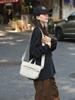 Comercio Exterior Transfronterizo Bolso de Hombro Casual de Nylon para Mujer 2025 Nuevo Simple Color Sólido Viaje Ciclismo Bandolera
