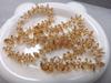 Broca Satélite de Furo Único 8mm Broca de Vidro Cristalizado Disco Voador Cor Mágica Galvanizada Acessórios de Costura DIY para Contas