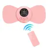 Parche de masaje pulsátil cervical transfronterizo, minipreparador portátil EMS, masajeador eléctrico inteligente para cuello y hombros
