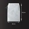 Bolsas de Filtro de Nylon con Cordón al por Mayor de Fábrica para Exprimir Rellenos de Verduras, Leche, Leche de Soya, Nueces, Café y Jugos