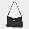 Bolsa Tote Texturizada Retro de Alta Qualidade para o Dia a Dia, Simples e Estilosa, Bolsa de Ombro Grande Capacidade Tendência 2025, Bolsa Transversal Fashion e Única