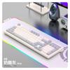 Teclado y Ratón para Gaming Viper Km800 Alámbricos a Juego Mecánico 98 Teclas Computadora de Escritorio Portátil