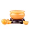 Adornos de cuenco del tesoro de jade beige al por mayor, figurillas de lingote de oro y Pixiu, artesanías de feng shui para el hogar y regalos decorativos