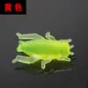 Venta al por mayor de fábrica 2cm0.7g cebo falso para cricket Cebo Suave insecto suave grupo de pesca Texas cebo carpa plateada carpa plateada cebo de agua dulce