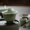 Venta de Liquidación de Teteras Gaiwan Pintadas a Mano en Tonos Rosa Pastel, Tazas de Té y Tazas de Té Hechas a Mano para Juegos de Té Kung Fu