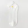 Calcetines Cortos para Mujer, Boca Baja, Calcetines Tipo Barco para Primavera y Otoño, Calcetines Delgados de Seda de Cristal para Media Pantorrilla, Transpirables para Otoño