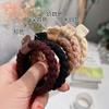 Banda de goma de oso de moda para mujer, anillo de pelo de felpa para otoño e invierno, tocado de cuerda para el pelo, cuerda elástica duradera, accesorios para el cabello