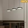 [Estrictamente Seleccionado] Candelabro Moderno Normcore para Restaurante, Elegante Lámpara de Mesa de Tres Cabezales para Comedor, Popular Lámpara de Bar de Lujo Accesible Italiana tipo Platillo Volador