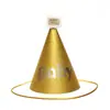 Envío Gratis Empaque Individual Sombrero de Cumpleaños Sombrero de Fiesta Sombrero Puntiagudo Sombrero de Fiesta para Bebés y Niños Sombrero para Pastel