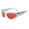 Nuevas Gafas de Sol Ciber Steampunk Transfronterizas Europeas y Americanas Deportivas Y2K Milenio Futuristas Anti-UV