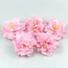 8cm Flor de Peonía Fugui de Simulación Color Otoño Flor para Pasador DIY Flor Sostenedora Flores Danzantes Accesorios Flor Decorativa Flor de Seda