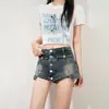 Inspiración de Moda Coreana para Mujer Nueva de Verano: Shorts de Mezclilla Retro de Calle de Moda, Disponibles para Dropshipping