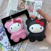 Lindo Colgante de Bolso de Gato Hecho a Mano en Cuero Llavero de Coche Colgante Versátil Moderno Colgante para Mochila de Estudiante