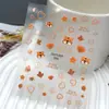 Serie Duyuer Pegatinas Populares para Uñas Estilo Influencer Realista con Adhesivo Trasero para Decoración de Uñas DIY
