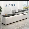 Mostrador de bar, mostrador de caja, mostrador de recepción, mostrador de servicio, mostrador de bar comercial simple y moderno disponible