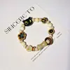 Pulsera de Cerámica Jingdezhen Nueva Historieta China Pulsera Boutique Venta al por Mayor Estudiante Joker Explosiones Puesto del Mercado Nocturno Pulsera