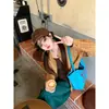 Suéter de Punto con Cuello Redondo para Mujer Otoño/Invierno 2026 Nuevo Estilo Versátil Retro Casual Top para Abrigo