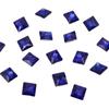 En stock Al por mayor Cuadrado Plata Real Fondo Puntiagudo Vidrio de Cristal Diamante Ropa Zapato Bolso Decoración para Uñas DIY Funda para Teléfono