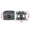 Adecuado para Ford Fiesta Mondeo EcosportKuga, faldón lateral de coche, placa de cejas, hebilla, clip de sujeción
