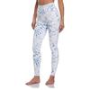 Amazon Wish Europeo y Americano Estampado Cintura Alta Empalmado de Alta Elasticidad Deportivo Yoga Bottoming Nueve Puntos Z7024 Transpirable