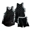 Conjunto de Uniforme de Baloncesto de Verano para Adultos, Uniformes Impresos para Competición y Entrenamiento de Estudiantes Universitarios, Jerseys Deportivos Estilo Americano con Texto Impreso, Mayoreo