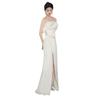 Vestido de Novia Ligero Estilo Francés 2026 Nuevo Modelo, Vestido de Satén Elegante y Único sin Tirantes para Novias de Figuras Pequeñas