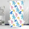 Cortina de ducha para mampara de baño de alto peso proveedor de comercio electrónico transfronterizo cortina de ducha de poliéster impermeable y antihongos para baño