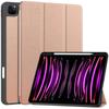 Funda protectora para tableta iPad air13 2024 funda de cuero para iPad pro de 13 pulgadas TPU plegable en tres partes con estuche para lápiz