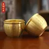 Latón Riqueza-haciendo Tesoro Cobre Tarro Adornos Taza Baifu Tarro de Arroz Hogar Oficina Escritorio Decoración Artesanías