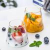 Vaso transparente de vidrio de venta caliente transfronterizo Vaso de agua resistente al calor de alto borosilicato Vaso para bebidas, jugo Vaso para leche