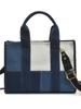 Bolso de Mezclilla con Bloques de Color Transfronterizo para Mujer, Gran Capacidad, Nuevo Bolso Cruzado de Verano 2026, Bolso de Mano Casual, Bolso Tote