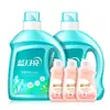Detergente para Ropa Blue Moon Protección de Color Recarga Al Por Mayor Líquido de Reemplazo Blue Moon Detergente para Ropa Caja Completa Al Por Mayor para Uso Doméstico