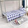 Juego de tres piezas al por mayor de fábrica para dormitorio de estudiantes, juego de tres piezas para cama individual de personal: sábana, funda nórdica, funda de almohada, juego de tres piezas para litera escolar