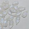 Pente de cabelo de folha pontiaguda material Contas de pétalas esmaltadas diy acessórios de cabelo antigos