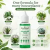 KineShineX Solución Nutritiva para Plantas de Interior en Maceta Fertilizante Concentrado Hidrosoluble para Plantas Verdes, Suculentas, Monstera y Uso General